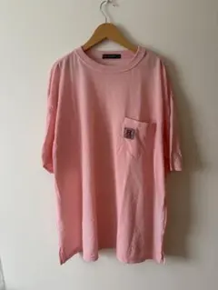 HARDY AMIES SPORT 半袖シャツ L ピンク　ヴィンテージ　希少のサムネイル