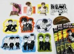 ろくでなしブルース ダイカットクリアステッカー ダイソー DAISO レア 限定