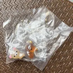 リラックマ クリアマスコットチャーム めじるしアクセサリー