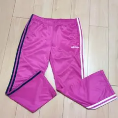 adidas ピンク トラックパンツ Lサイズ