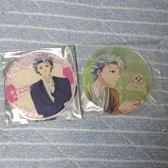 ときメモGS visa 缶バッジ 設楽聖司 紺野玉緒 ときメモGS visa 缶バッジ 設楽聖司 紺野玉緒 ときメモGS visa