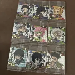 鬼滅の刃 シール 柱9枚