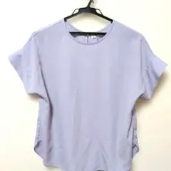 ​【美品】ドレープTブラウス(半袖)Z+E