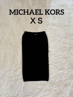 MICHAEL KORS メリノリブ　ペンシルスカート　タイトスカート　ブラックのサムネイル