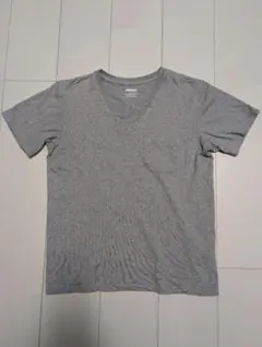 nano universe ナノユニバース Vネック 胸ポケット Tシャツ S