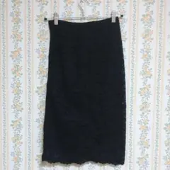 gu レーススカート　Sサイズ　黒
