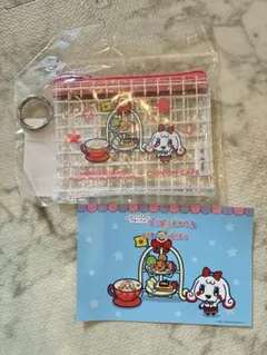 たまごっち カプコンカフェ プチプチおみせっち クリアメッシュポーチ みるくっち