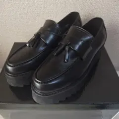 Love Hunter 厚底ハイソールローファー タッセル 25cm