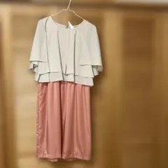 Sweet Mommy フレアスリーブ ロングドレス L