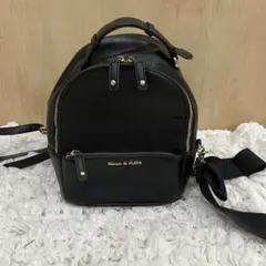 Maison de FLEUR リュック ブラック