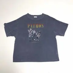 apres jour mignon Tシャツ 半袖　ヴィンテージ風　ネイビーのサムネイル