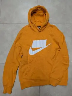 Nike ナイキ オレンジ フード付きパーカー M＊