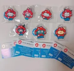 コンプリートセット　サンリオ ミャクミャクなりきりアクリルチャーム　EXPO万博