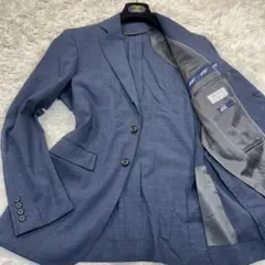 美品✨オリヒカ アンコンジャケット 3B段返り ネイビー A5（M相当）