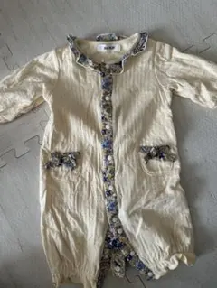 SLAP SLIP 花柄襟ロンパース 50-70cm