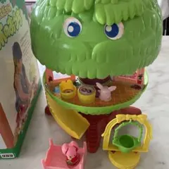 こえだちゃんの木おうちと人形　昭和レトロのサムネイル