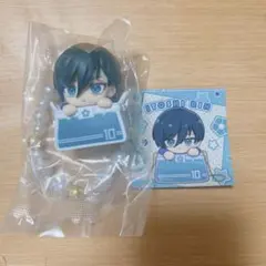 ブルーロック きゃらっくおでかけフィギュア ステッカー 糸師凛