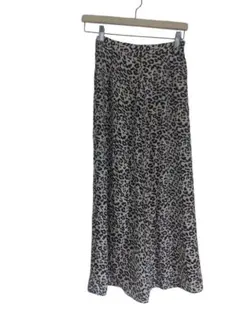 ヒョウ柄 ロングスカート