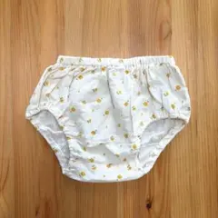 新品　花柄　ブルマ　70〜80cm
