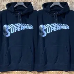 SUPERMAN DC Comics スウェット パーカー M 2枚セットのサムネイル