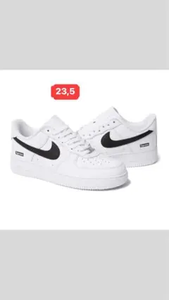 Nike Air Force 1 ホワイト/ブラック 23.5cm