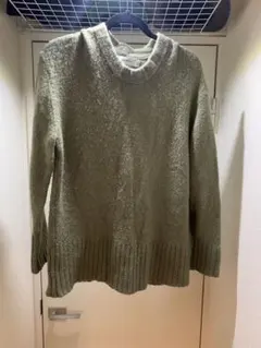 ZARA ニット オリーブグリーン Mサイズ