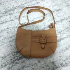 Dakota ダコタ 本革 ショルダーバッグ キャメル色