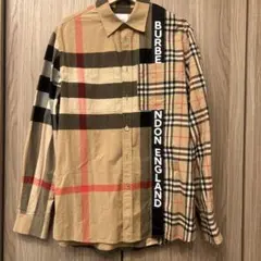 BURBERRY チェック柄 長袖シャツ
