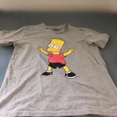 The Simpsons バート Tシャツ グレーのサムネイル