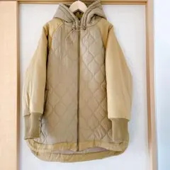 ルピリアン 切替キルティングコート ゆったり