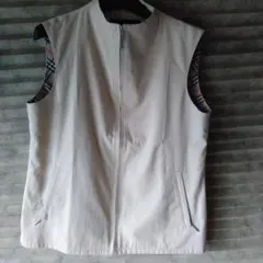 BURBERRY GOLF★バーバリーゴルフ★レディースベスト★L★ベージュ