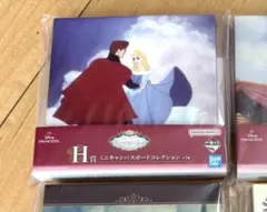 ディズニープリンセス 一番くじＨ賞 オーロラ 眠れる森の美女 キャンバスボード