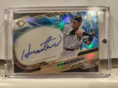 2026年最新】松井秀喜 直筆 toppsの人気アイテム - メルカリ