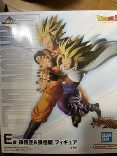 一番くじ ドラゴンボール E賞 孫悟空＆孫悟飯 フィギュアのサムネイル