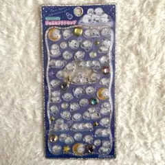 ストーンつき ジュエルプチドロップシール シマエナガ