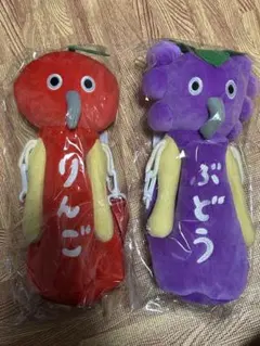 パンどろぼう　B賞　ペットボトルホルダー　りんご　ぶどう