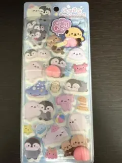 【クーリア】スペシャルもっちもちシール【なかよしうみあにまる】立体 #JH