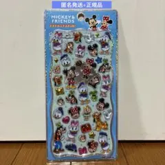 ディズニー　ミッキー&フレンズ　プチドロップステッカー　ボンボンドロップシール