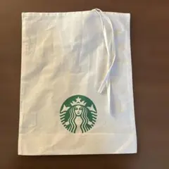 スターバックス 巾着袋 ホワイト