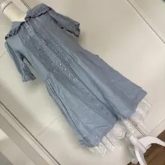 極美品 ピンクハウス フリル ピンタック リボン ブラウス 長袖 - メルカリ