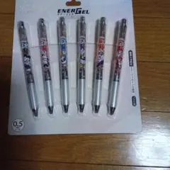 ENERGEL ボールペンセット ディズニーキャラクター 6本 0.5mm