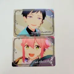 あんスタ あんさんぶるスターズ! チップス カード 姫宮桃李 伏見弓弦