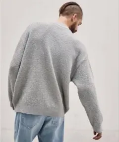 NYLON TAPE YARN KNIT Lサイズ STONE WHITE色のサムネイル