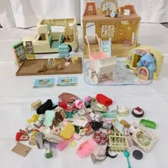 シルバニアファミリー ハウス 車 家具 人形 小物 大量セット