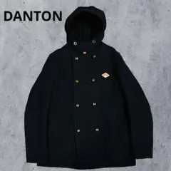 ダントン/DANTON ウールモッサ フード メルトンジャケット 36 ネービー