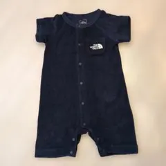 THE NORTH FACE ネイビー ポケット付きロンパース