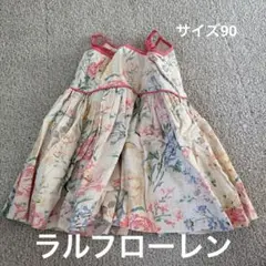 RALPH LAUREN 花柄ノースリーブワンピース 2T 90cmのサムネイル