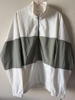 FREAK'S STORE ナイロンジャケット ホワイト/カーキのサムネイル