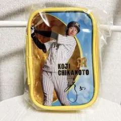 新品未開封品 阪神タイガース 近本光司 クリアポーチ ラウンドワン限定