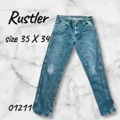 【即日発送】Rustler デニムジーンズ 35 X 34